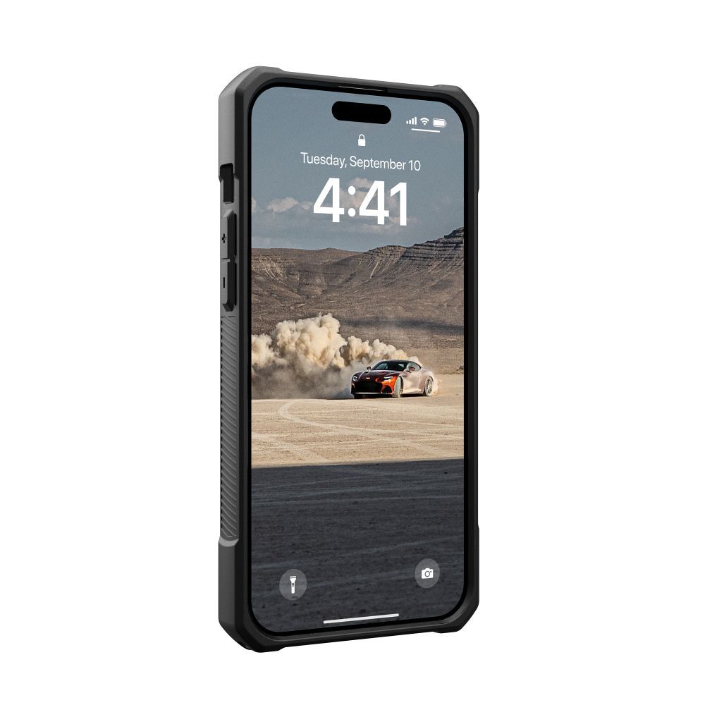 UAG Urban Armor Gear case MONARCH for IPHONE 15 Plus kevlar black