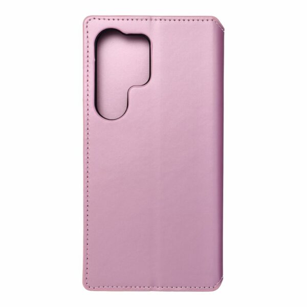 DUAL POCKET Book case for SAMSUNG S25 Ultra light pink
