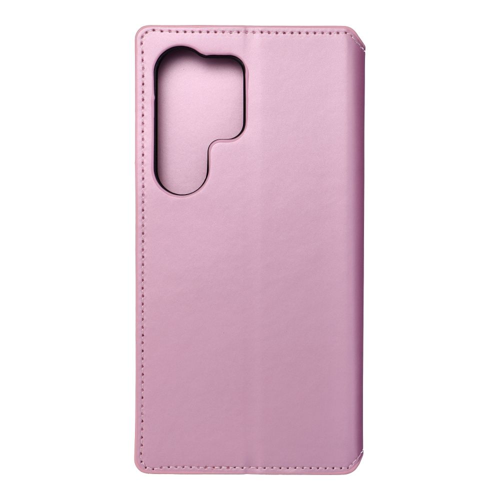 DUAL POCKET Book case for SAMSUNG S25 Ultra light pink