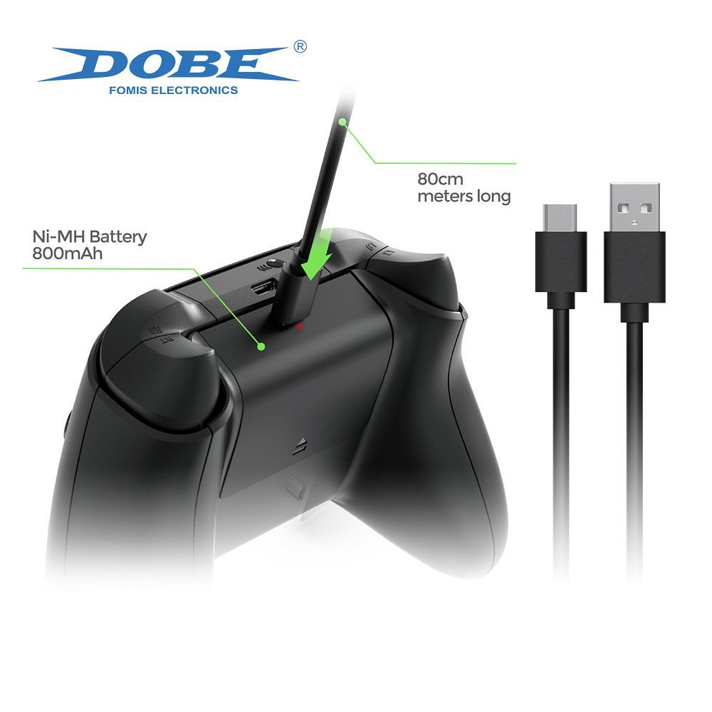 8360f94007618ee777b585f933044ec6 Gamepad battery pack for XBOX Series X / S 800mAh TYX -2610B black