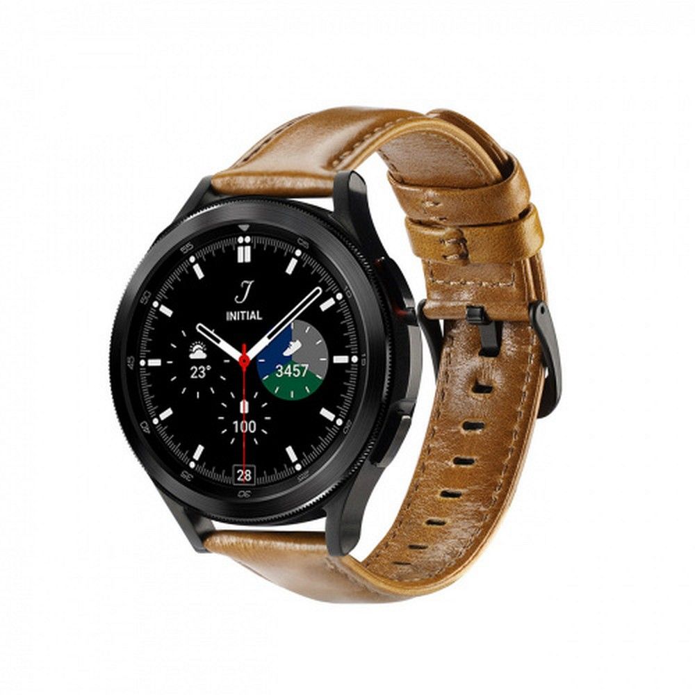 DUX DUCIS strap YA genuine leather 20 mm brown