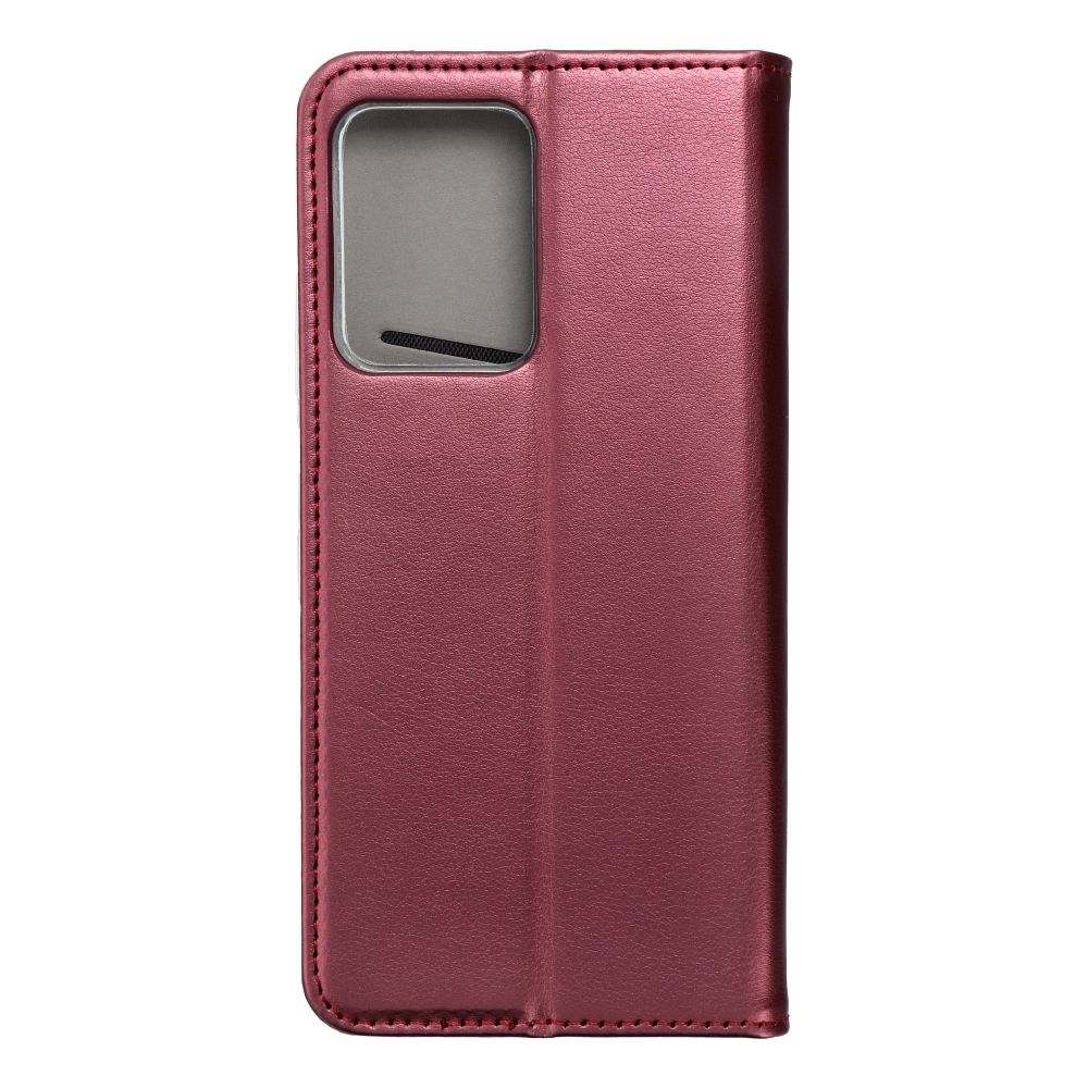 SMART MAGNETO Book case for XIAOMI Redmi Note 12 Pro Plus 5G burgundy