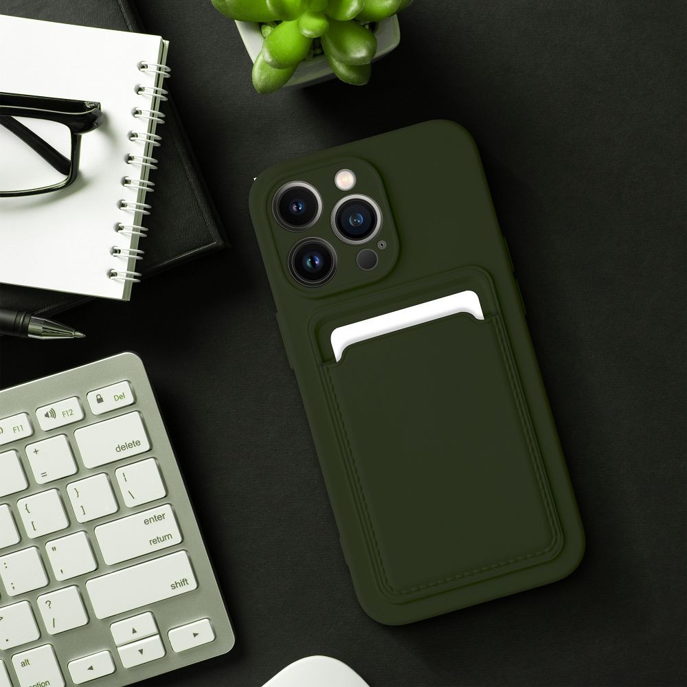 CARD case for IPHONE 16 Pro Max green