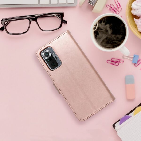 MEZZO Book case for XIAOMI Redmi Note 12 5G mandala rose gold