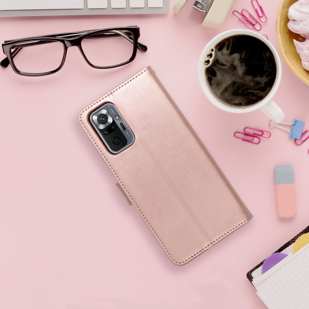 MEZZO Book case for XIAOMI Redmi Note 12 5G mandala rose gold