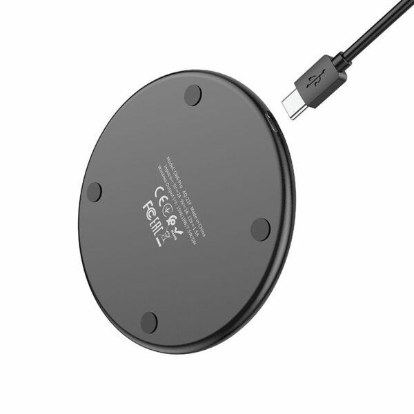 HOCO wireless charger with light 2A 15W CW6 Pro black