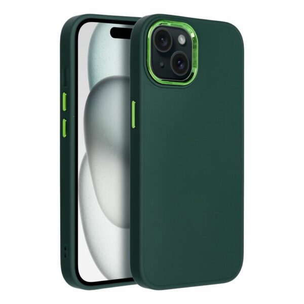 FRAME Case for IPHONE 15 green