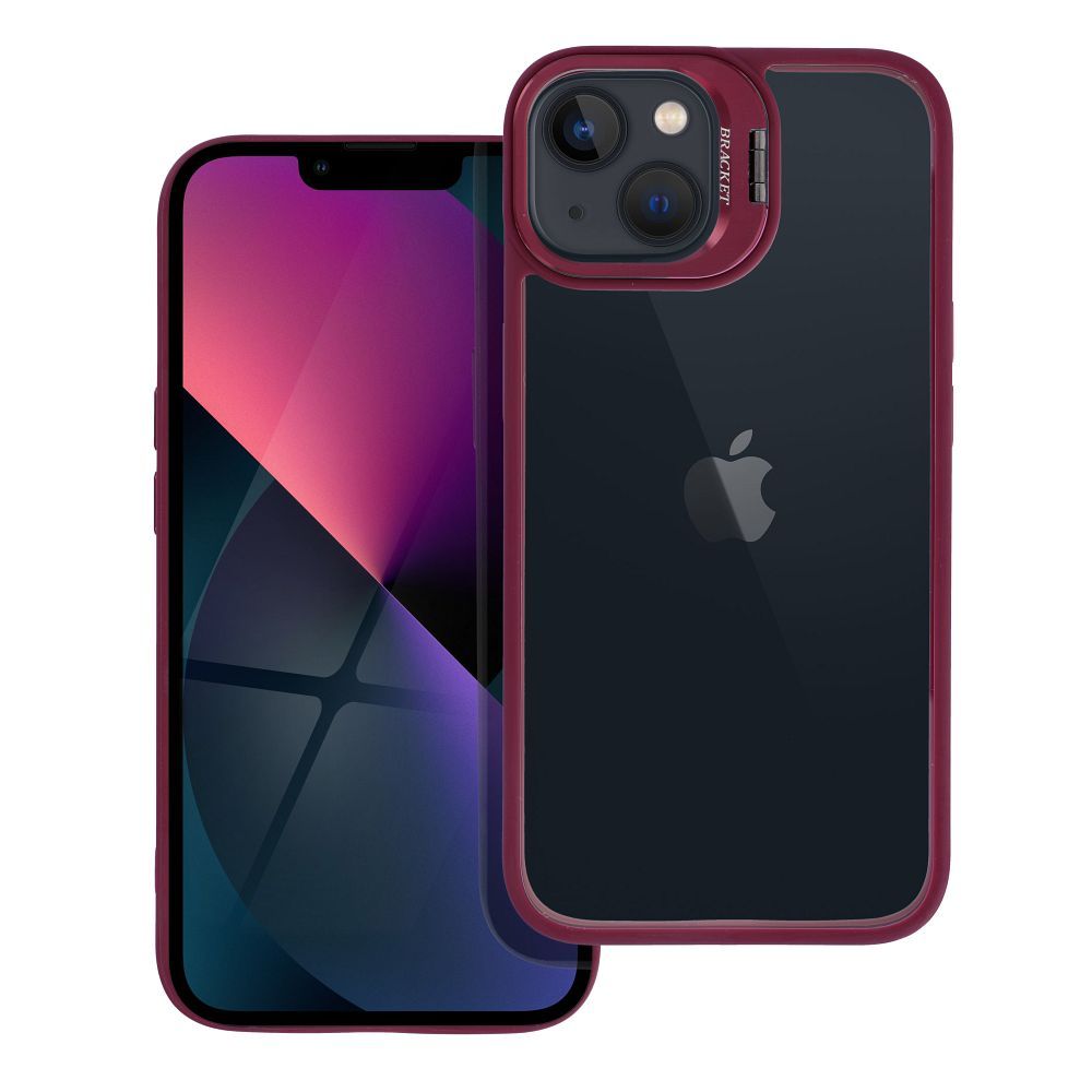 BRACKET case for IPHONE 13 dark purple