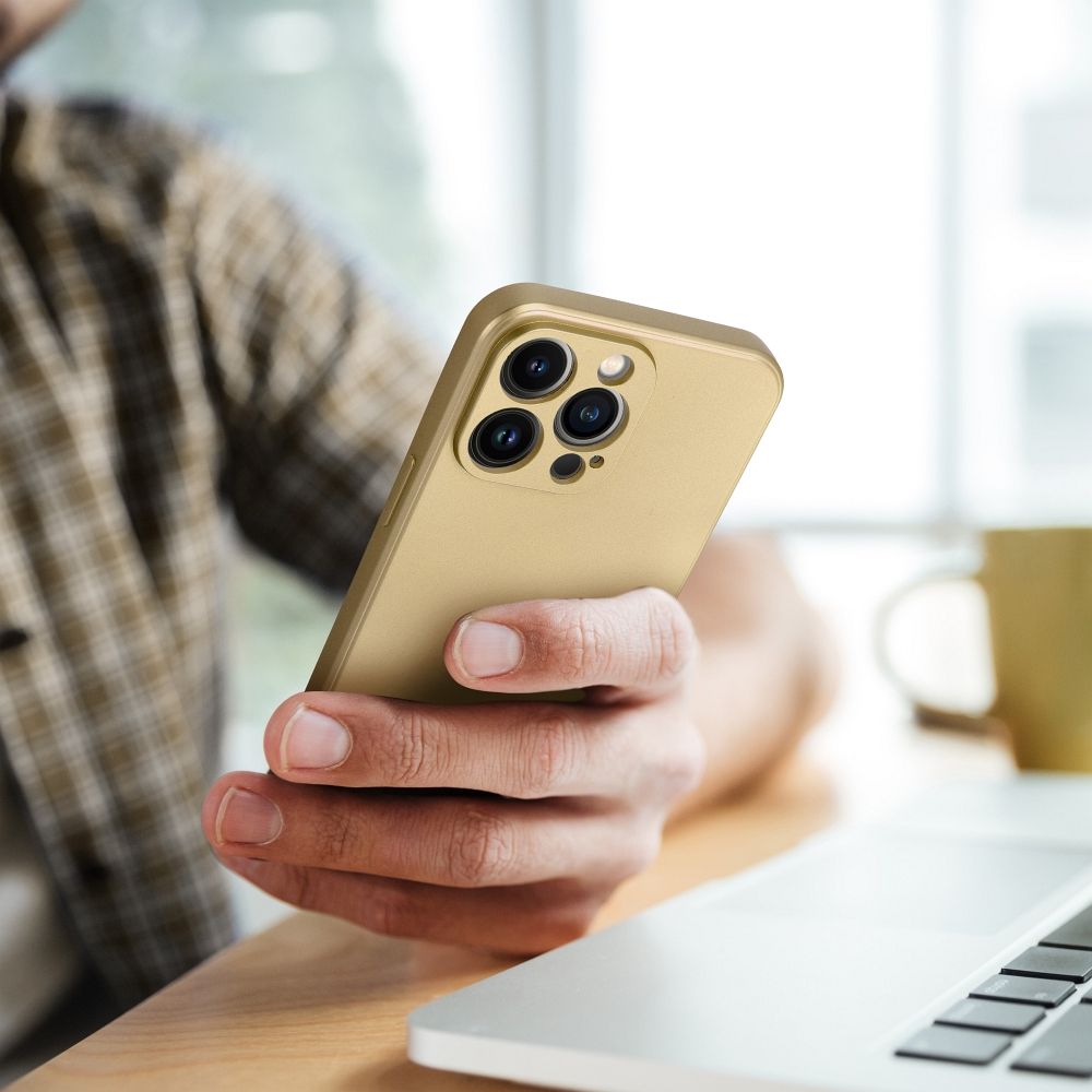 METALLIC Case for IPHONE 12 / 12 Pro gold
