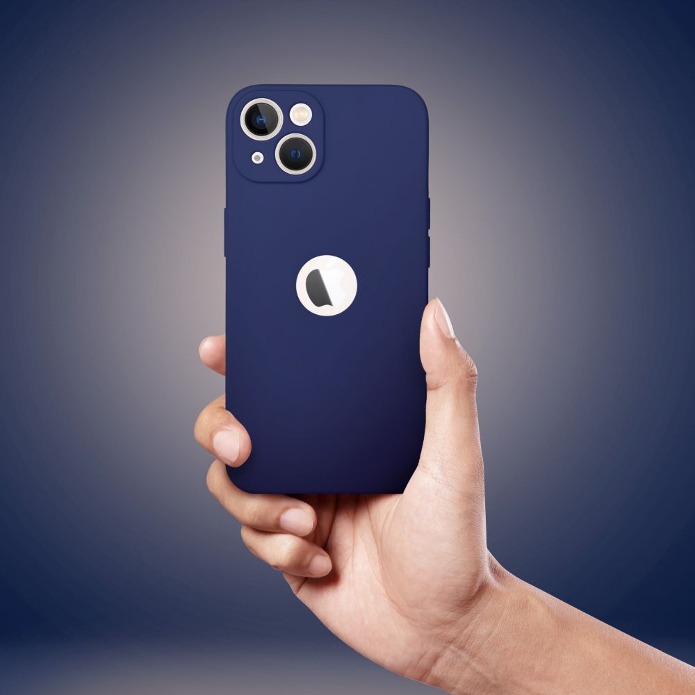 857fbac2f6bc360167a338e13a3d518d SOFT case for IPHONE 13 dark blue