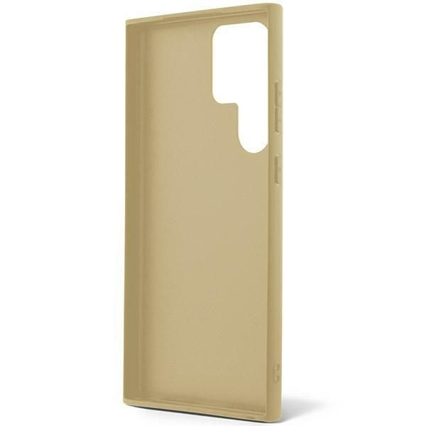 GUESS case for SAMSUNG S24 Ultra GUHCS24LHGGSHD (Glitter Script) gold