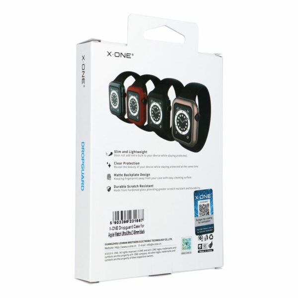 X-ONE Dropguard Case - for Apple Watch Ultra/Ultra 2 49mm black