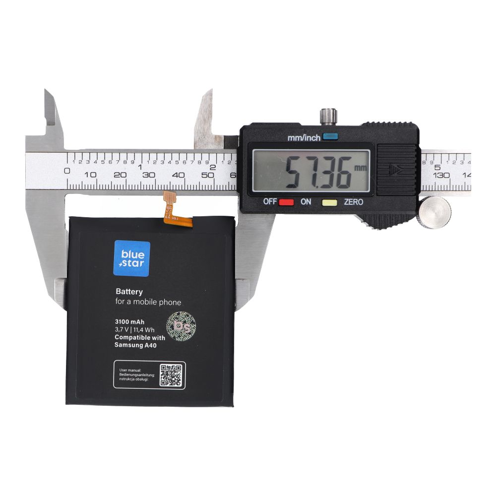 85e0f87a86a9e5c592c9190fd3aad6e4 BLUE STAR PREMIUM battery for SAMSUNG A40 3100 mAh