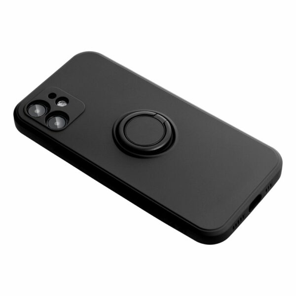 SILICONE RING case for SAMSUNG A56 5G black