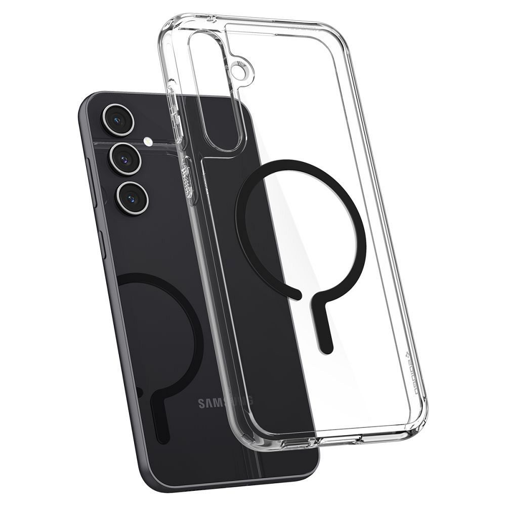 SPIGEN case ULTRA HYBRID Onetap Ring compatible with MagSafe SAMSUNG S23 FE black