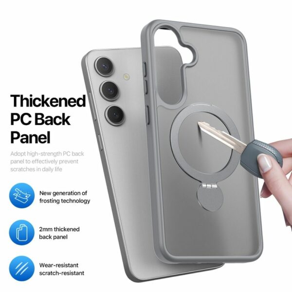 DUX DUCIS case YIND comptible with MagSafe for SAMSUNG S25 Plus grey