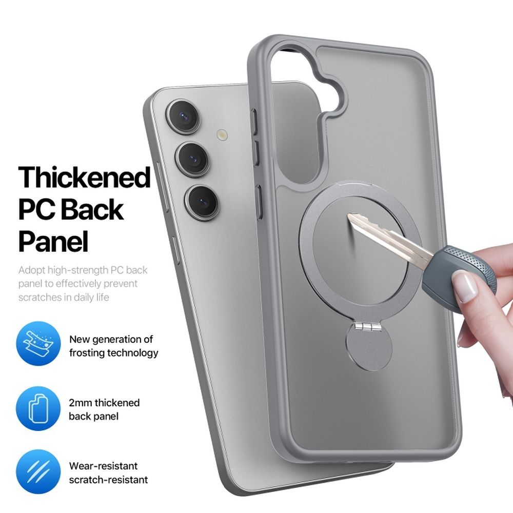 DUX DUCIS case YIND comptible with MagSafe for SAMSUNG S25 Plus grey