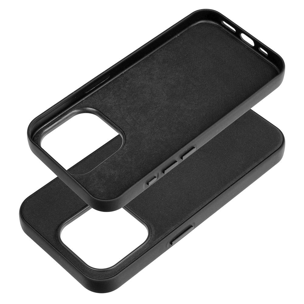 WOVEN MAG COVER case compatible with MagSafe for IPHONE 15 Pro black
