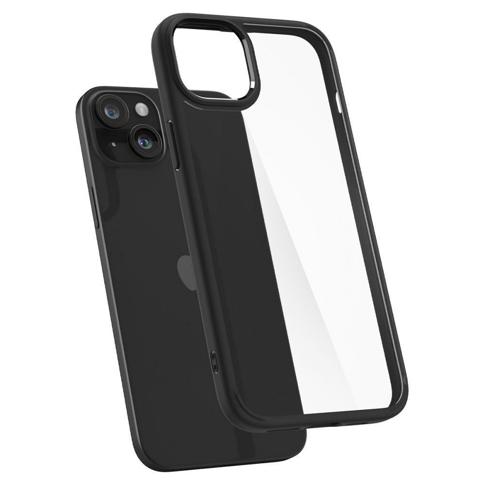 SPIGEN case ULTRA HYBRID for IPHONE 15 Plus matte black