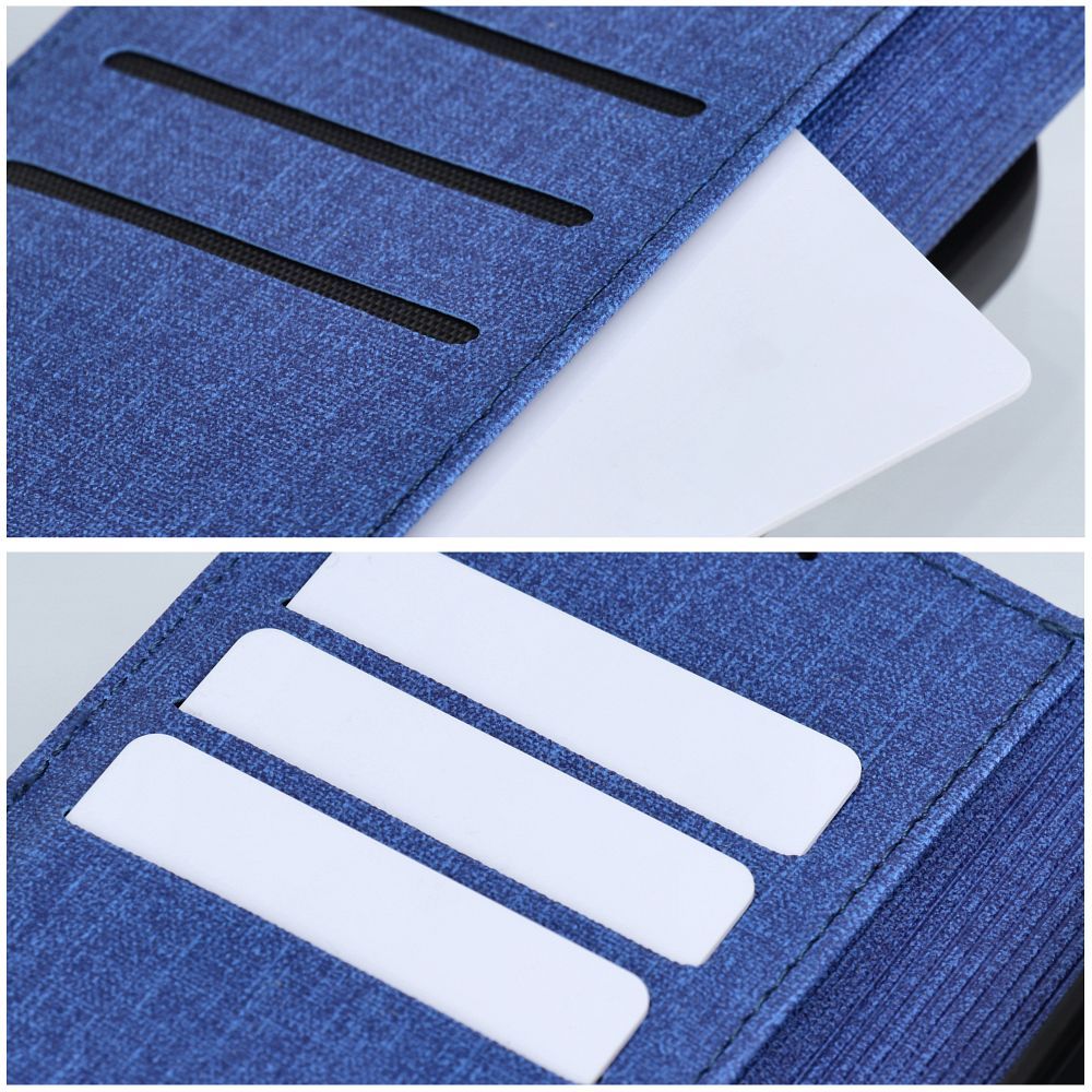 GOMMA Book for Xiaomi Redmi Note 14 4G (GLOBAL - 164,84mm x 78,15mm x 8,16mm) blue