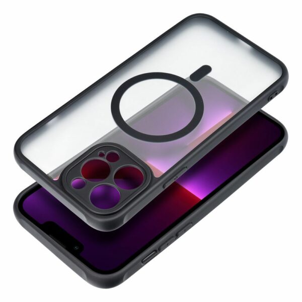 FULL MATTE MAG COVER case compatible with MagSafe for IPHONE 13 Pro Max black