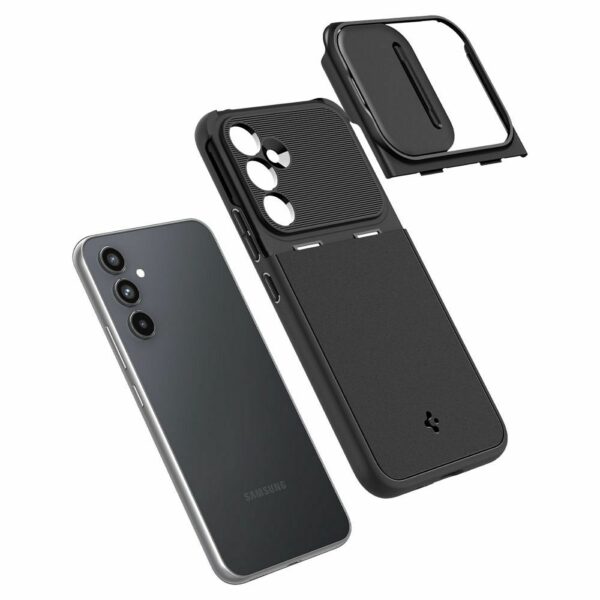 SPIGEN case OPTIK ARMOR for SAMSUNG A54 5G black