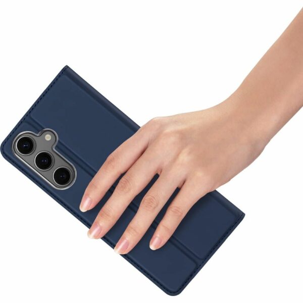 DUX DUCIS wallet case SKIN PRO for SAMSUNG S25 Plus blue