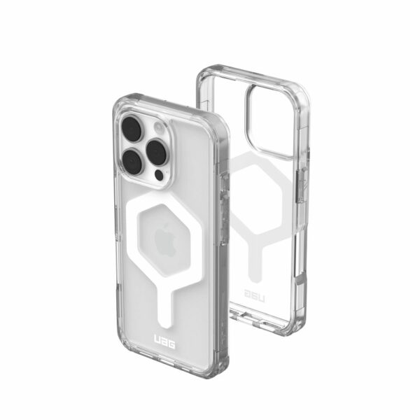 UAG Urban Armor Gear case PLYO compatible with MagSafe for IPHONE 16 Pro ice / white