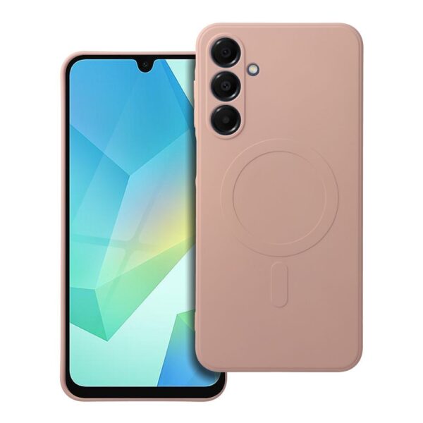 8a0b85924c166866236dc26442c3d444 SILICONE MAG COVER case compatible with MagSafe for SAMSUNG A26 pink