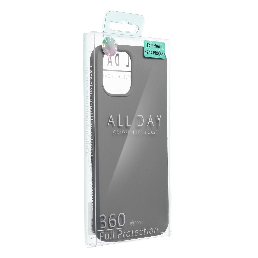 8a1d8b9284d11f794e64d2bfb6b5ff9f ROAR case COLORFUL JELLY for IPHONE 12 / 12 Pro grey