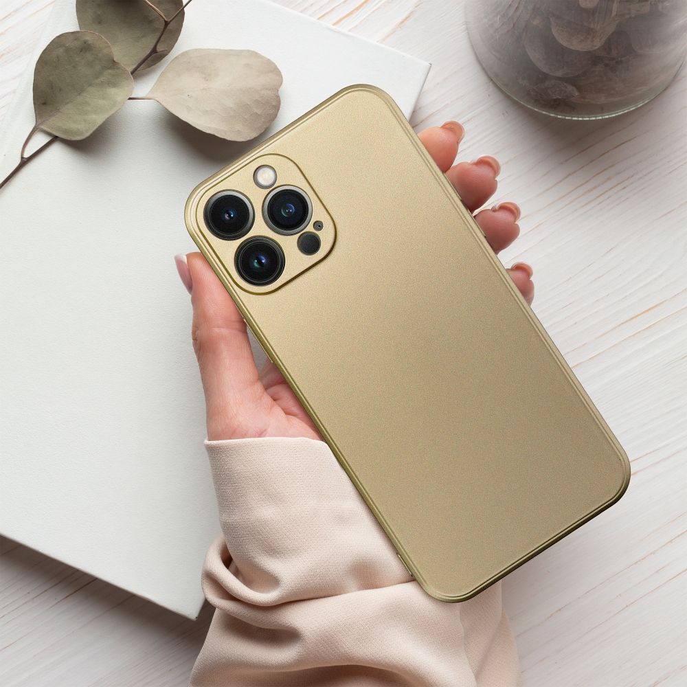 METALLIC Case for IPHONE 16 gold