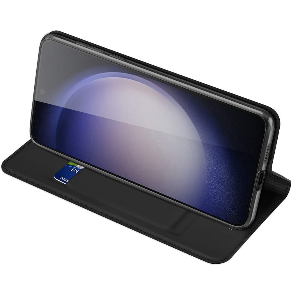 DUX DUCIS wallet case SKIN PRO for SAMSUNG S24 black