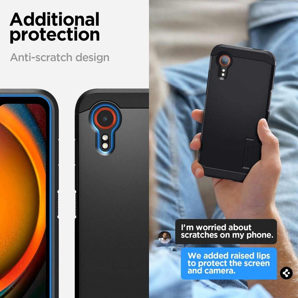 SPIGEN case TOUGH ARMOR for SAMSUNG Xcover 7 black