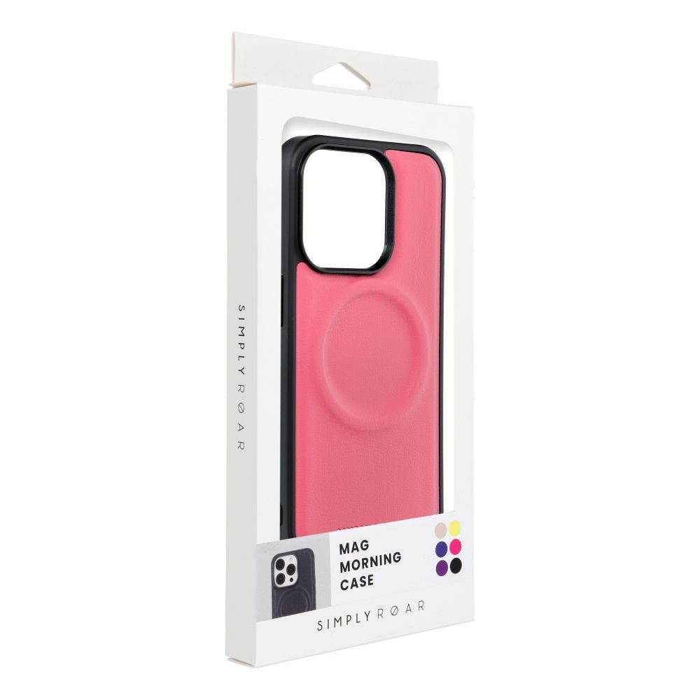 ROAR case MAG MORNING for IPHONE 15 Plus hot pink