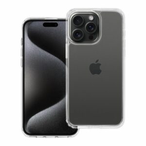 SUPER CLEAR HYBRID case for IPHONE 15 Pro transparent