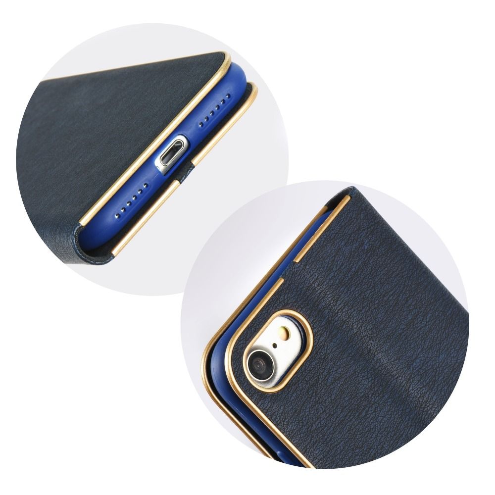 8c267eaf7f19a8b40f5a0a0eaeb2b9a7 LUNA Book Gold for SAMSUNG J5 2017 navy blue