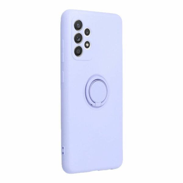 SILICONE RING case for SAMSUNG A52 5G / A52 LTE ( 4G ) / A52S violet