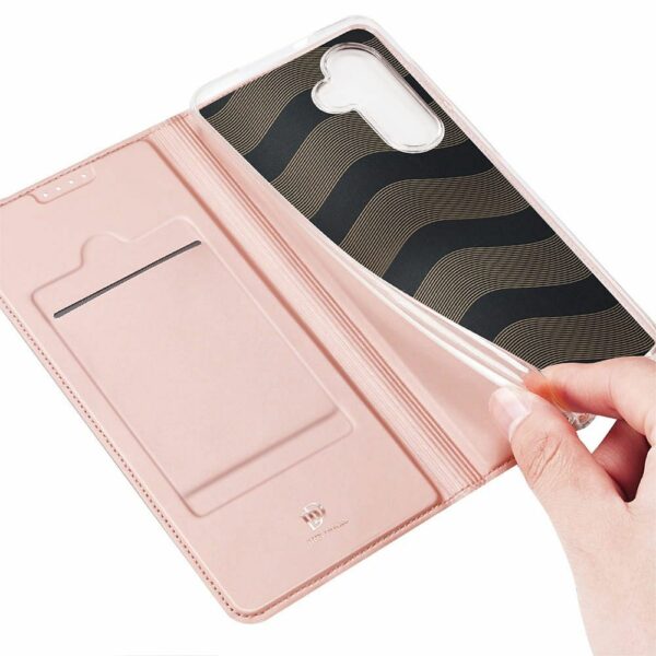 DUX DUCIS wallet case SKIN PRO for SAMSUNG S24 Plus rose