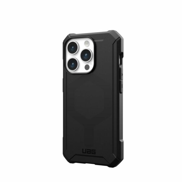 UAG Urban Armor Gear case ESSENTIAL compatible with MagSafe for IPHONE 15 Pro black