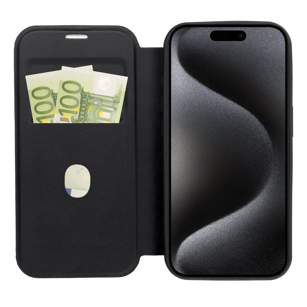 SMART MAG Book case compatible with MagSafe for IPHONE 16 Pro Max black