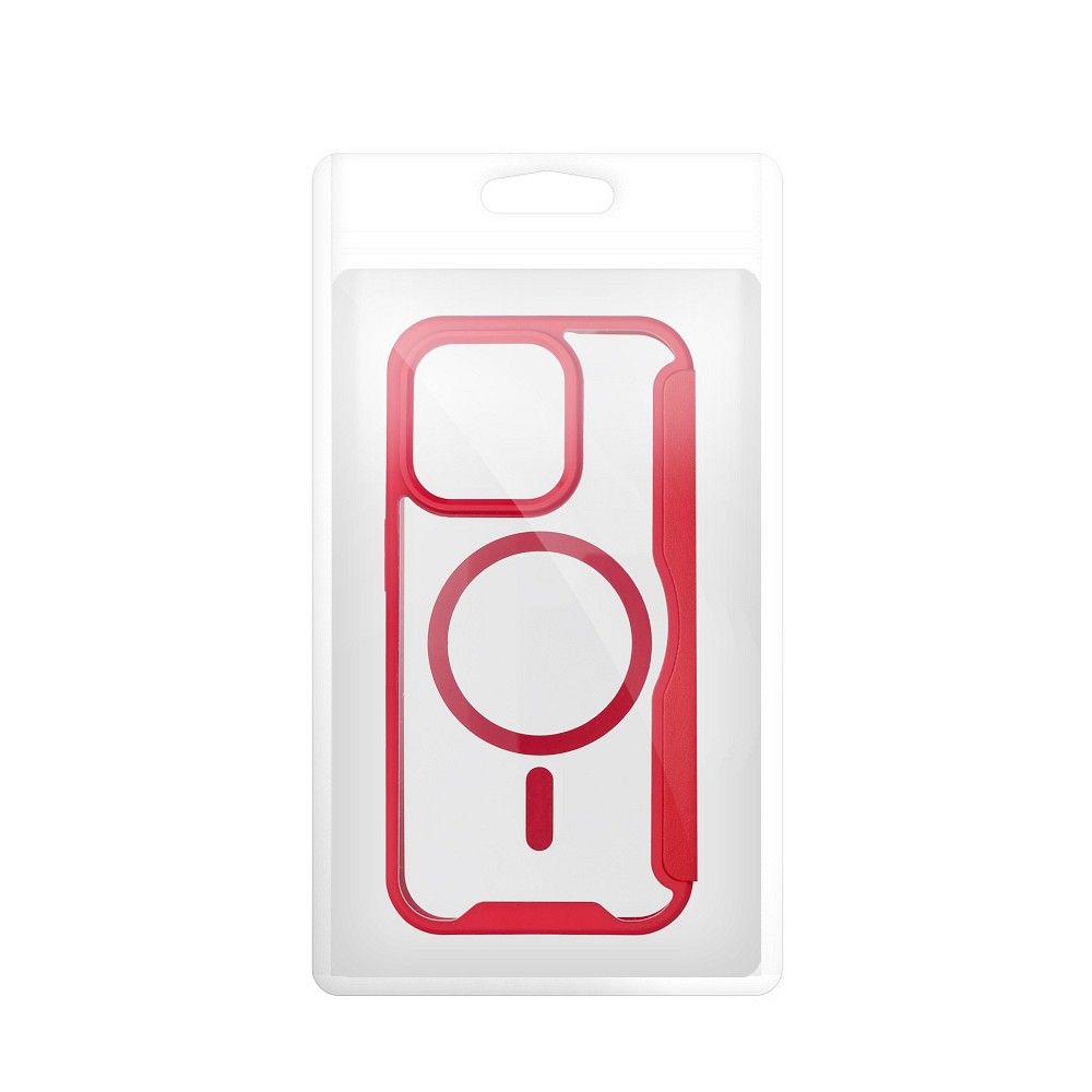 SMART MAG Book case compatible with MagSafe for IPHONE 16 Pro Max red