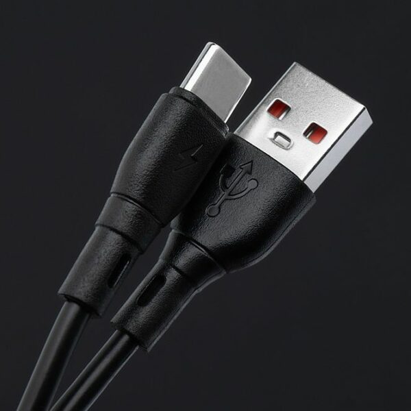 BLUE STAR ECO cable 3A USB A to Type C PJ68-25-3 1m black