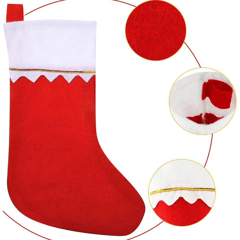 12 x CHRISTMAS SOCKs SANTA'S SHOES GIFTS
