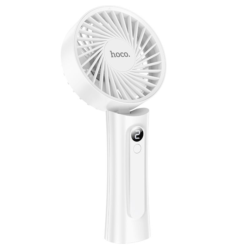 HOCO portable handheld fan HX20 white