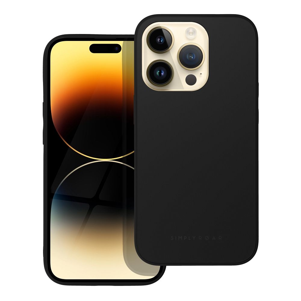 ROAR case MATTE GLASS for IPHONE 14 Plus black