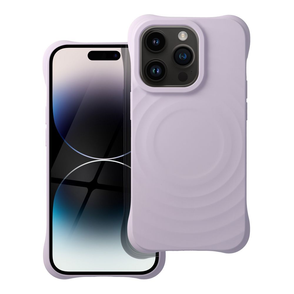 Silicone Zephyr Mag Cover compatible with MagSafe do IPHONE 14 PRO lilac