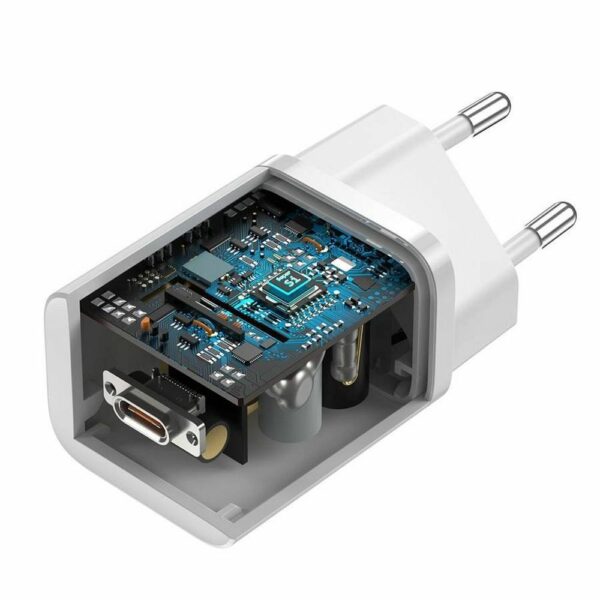 BASEUS charger Type C PD QC3.0 3A 25W CCSP020102/CCCJG25CE white