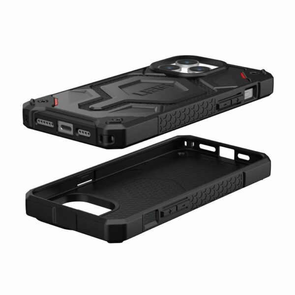 UAG Urban Armor Gear case MONARCH PRO compatible with MagSafe for IPHONE 15 Pro Max kevlar black