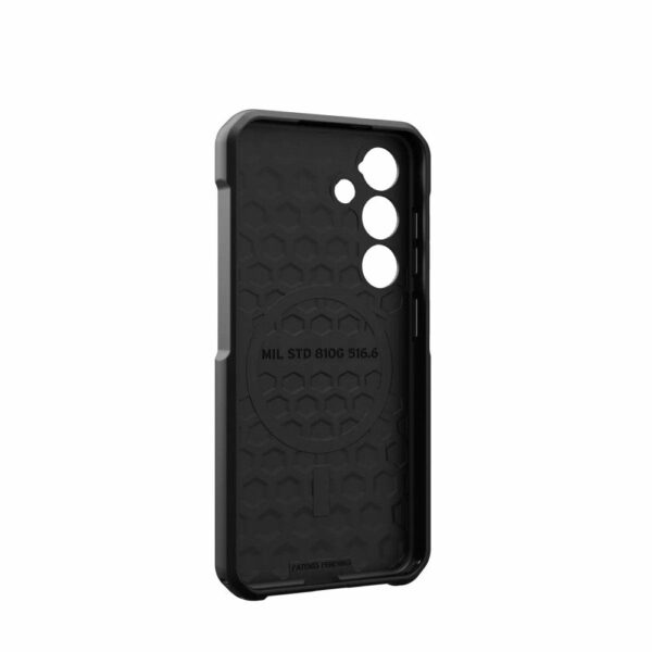 UAG Urban Armor Gear case METROPOLIS LT MAGNET with built-in magnet for SAMSUNG S24 5G kevlar black