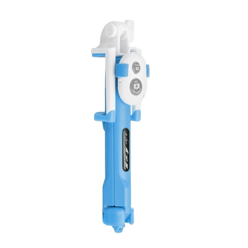 8ef3963bbd8fa6876f78b87faa1f2446 Selfie stick with wireless remote control tripod blue